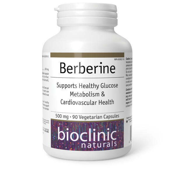 Bioclinic Naturals Berberine 90 Veg Capsules