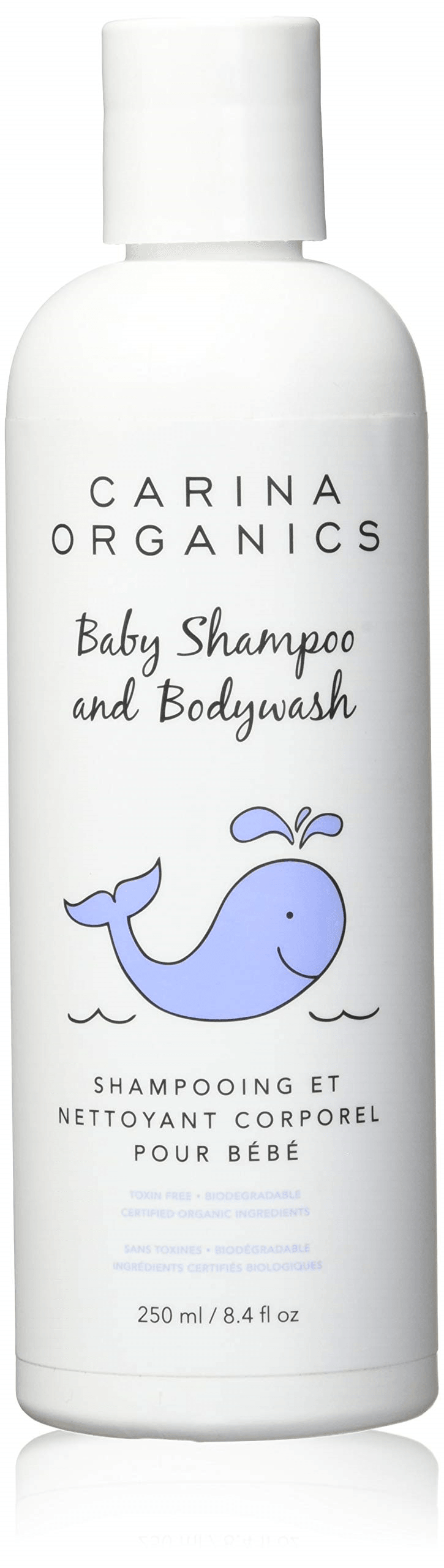 Carina Organics Baby Shampoo & Body Wash 250mL