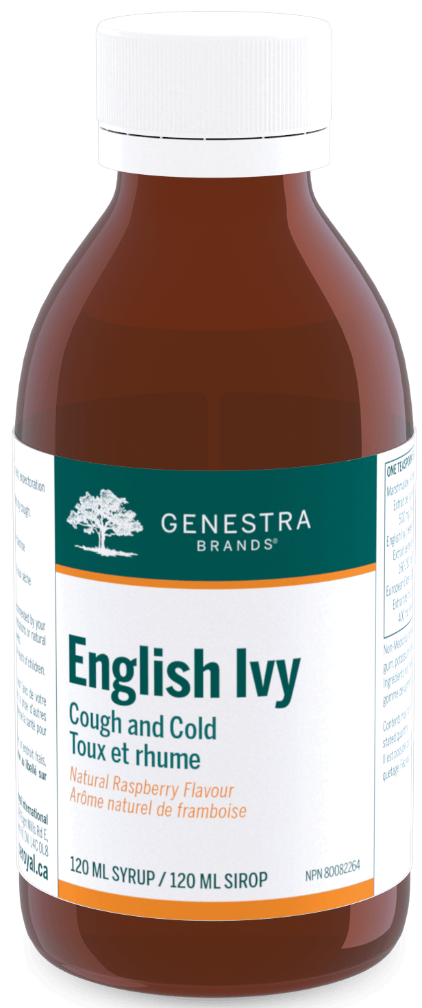 Genestra English Ivy Cold & Cough Syrup 120mL - Five Natural