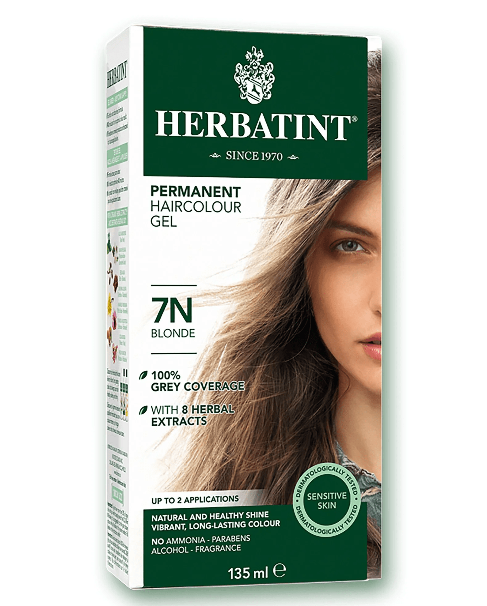 Herbatint N7 Blonde Permanent Hair Colour 135mL