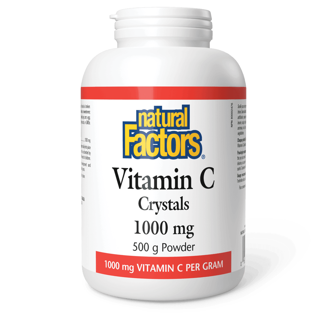 Natural Factors Vitamin C Crystals 1000mg 500g