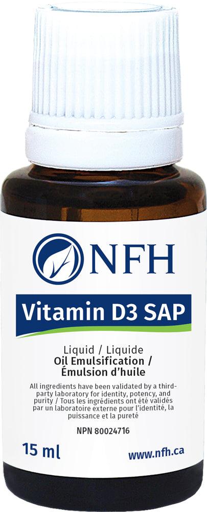 NFH Vitamin D3 SAP 15ml - Five Natural