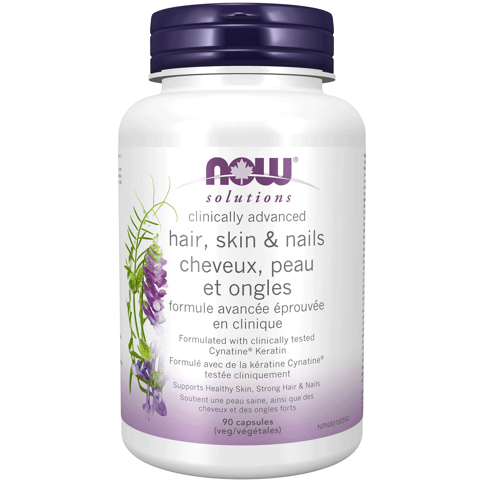 NOW Hair, Skin and Nails 90 Veg Capsules