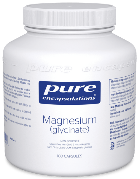 Pure Encapsulations Magnesium Glycinate 180 Capsules - Five Natural