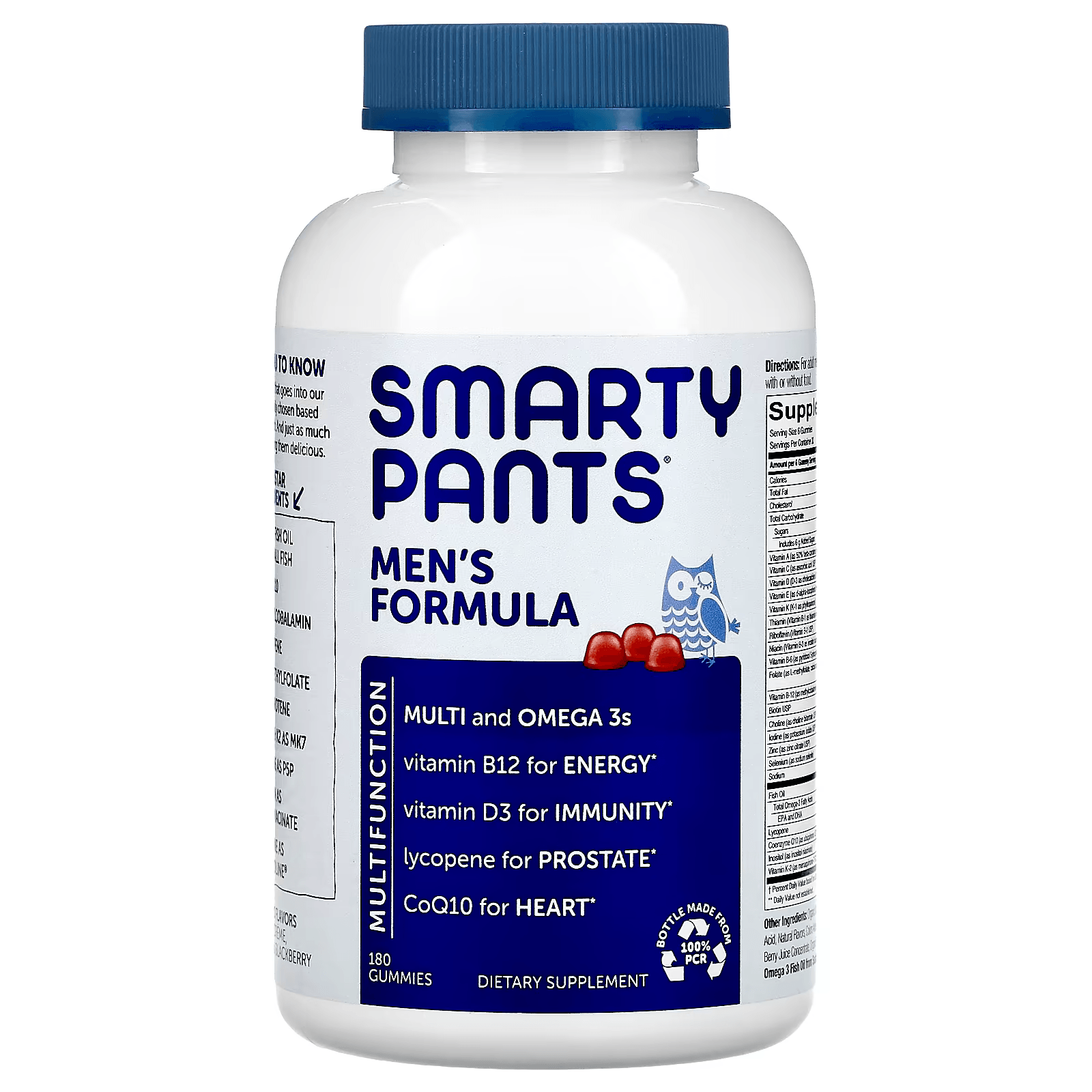 Smarty Pants Men's Formula 180 Gummies