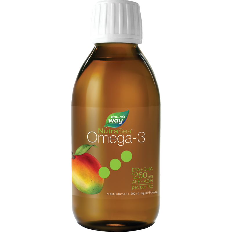 NutraSea Omega-3 Mango 200mL