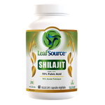 LeafSource Shilajit with Humic-Fulvic Acid 60 Veg Capsules