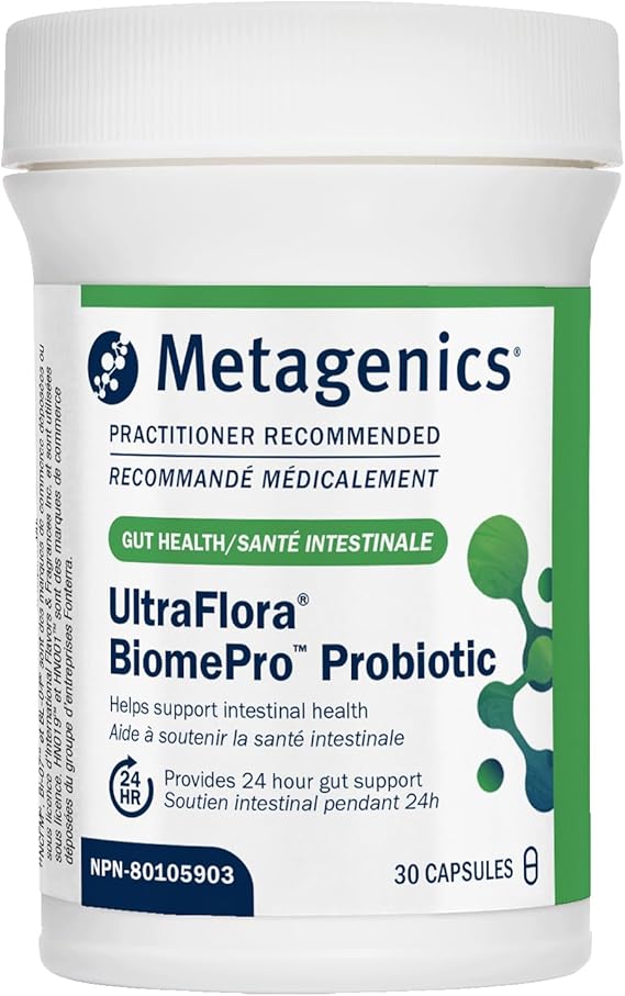 Metagenics UltraFlora BiomePro 30 Capsules