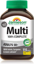 Jamieson 100% Complete Multivitamin for Men 50+ 115 Caplets