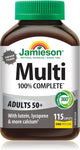 Jamieson 100% Complete Multivitamin for Men 50+ 115 Caplets