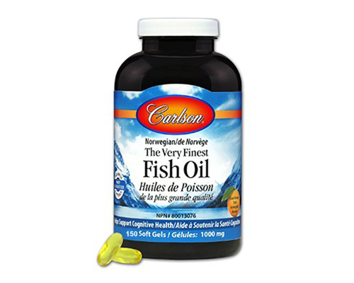 Carlson The Very Finest Norwegian Fish Oil 150 Softgels