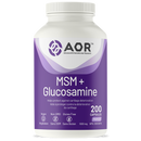 AOR MSM + Glucosamine 200 Capsules