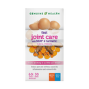 Genuine Health Fast Joint Care with NEM & Turmeric 60 Capsules