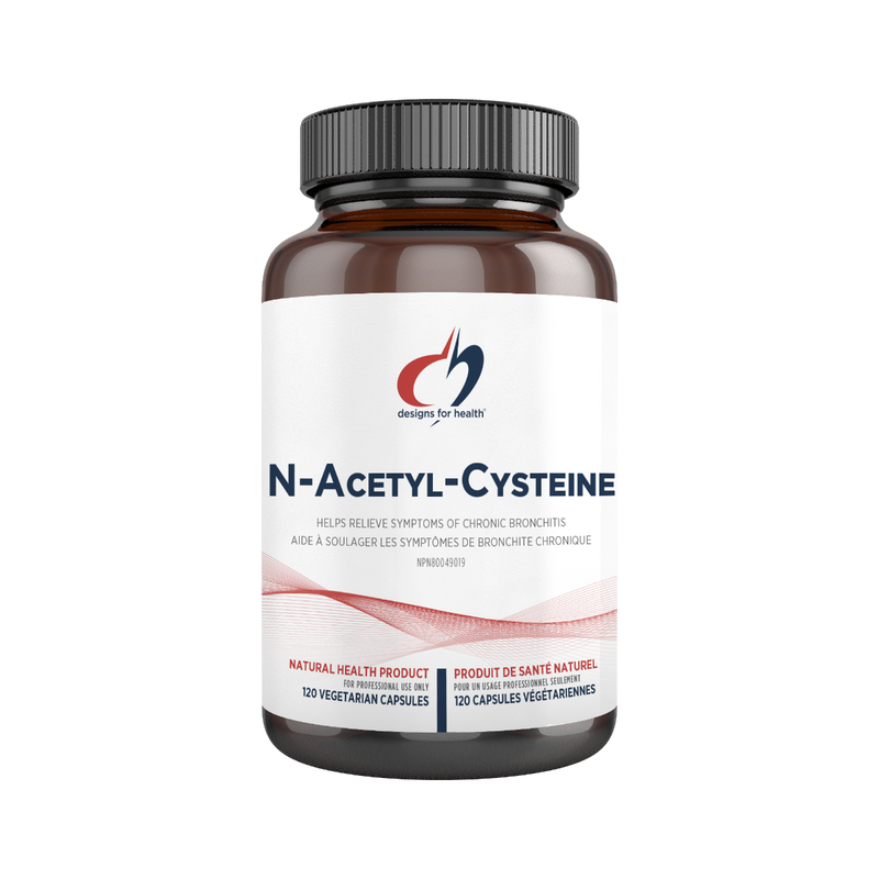Designs for Health N-Acetyl-Cysteine 120 Capsules