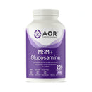 AOR MSM + Glucosamine 200 Capsules