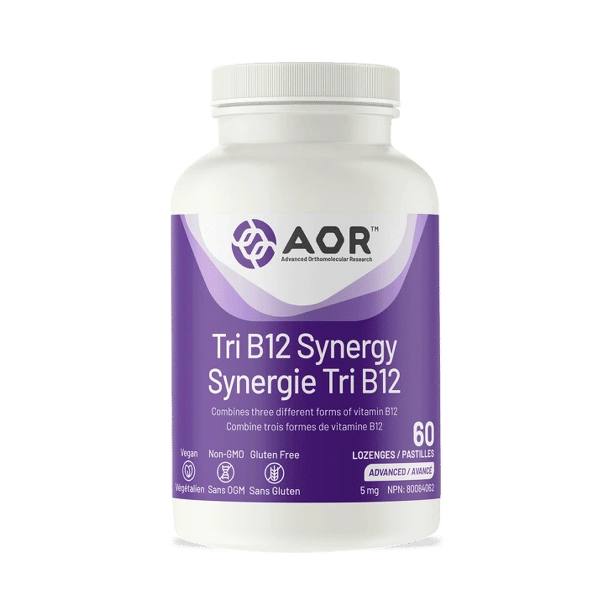 AOR Tri B12 Synergy 60 Tablets