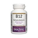 Bioclinic Naturals B12 Methylcobalamin 1000 mcg 60 Sublingual Tablets