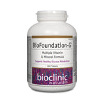 Bioclinic Naturals BioFoundation-G Multiple Vitamin & Mineral 180 Tablets