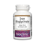 Bioclinic Naturals Iron Bisglycinate 60 Veg Capsules