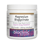 Bioclinic Naturals Magnesium Bisglycinate 200mg Powder 145g