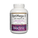 Bioclinic Naturals OptiMega-3 with Vitamin D3 90 Softgels