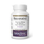 Bioclinic Naturals Resveratrol 60 Veg Capsules