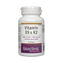 Bioclinic Naturals Vitamin D3 & K2 60 Softgels