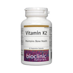 Bioclinic Naturals Vitamin K2 100mcg 90 Veg Capsules