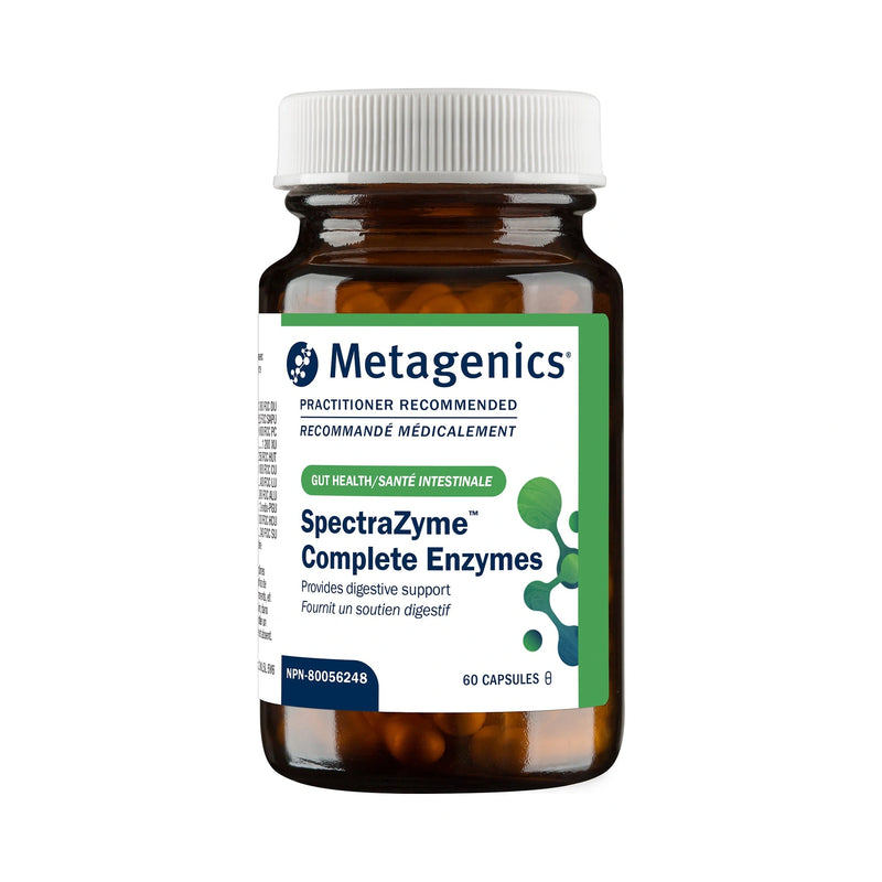 Metagenics SpectraZyme Complete Enzymes 60 Capsules