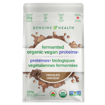 Genuine Health Fermented Organic Vegan Proteins+ Chocolate 320g