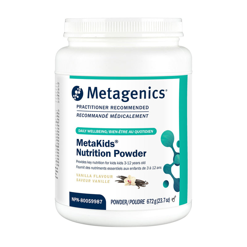 Metagenics MetaKids Nutrition Powder Vanilla 672g