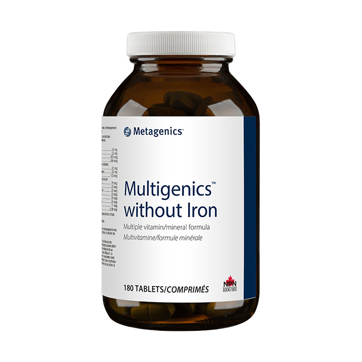 Metagenics Multigenics without Iron 180 Tablets