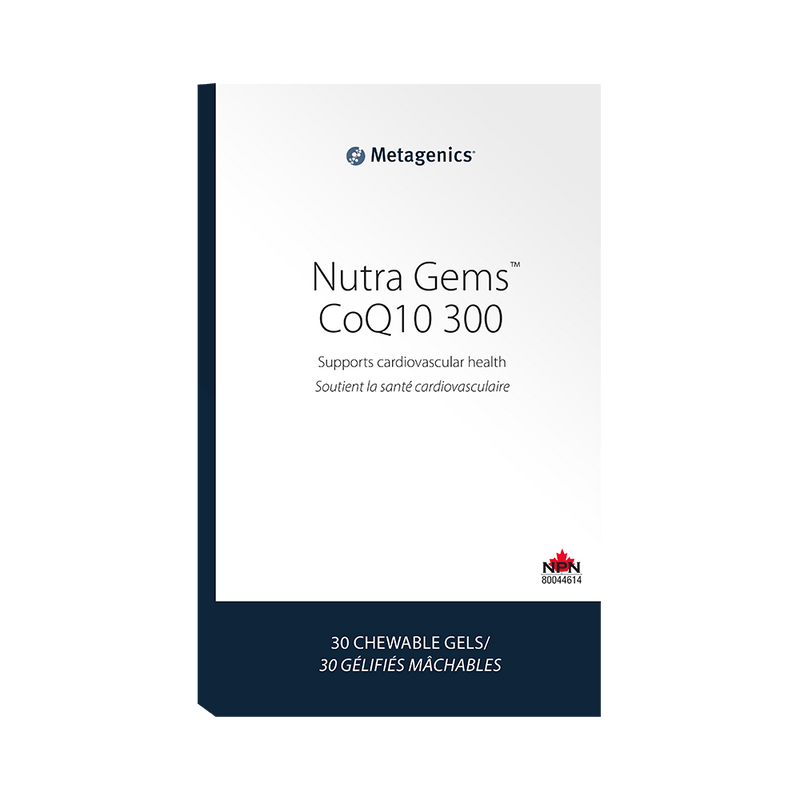 Metagenics NutraGems CoQ10 300 30 Chewable Tablets
