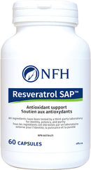 NFH Resveratrol SAP 60 Capsules