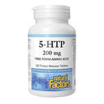 Natural Factors 5-HTP 200mg Timed Release 120 Tablets