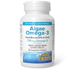 Natural Factors Algae Omega-3 Plant-Based EPA & DHA 60 Softgels