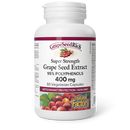 Natural Factors Grape Seed Rich Super Strength Grape Seed Extract 400mg 60 Veg Capsules