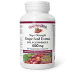 Natural Factors Grape Seed Rich Super Strength Grape Seed Extract 400mg 60 Veg Capsules