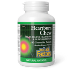 Natural Factors Heartburn 90 Chewable