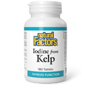 Natural Factors Iodine from Kelp 180 Tablets