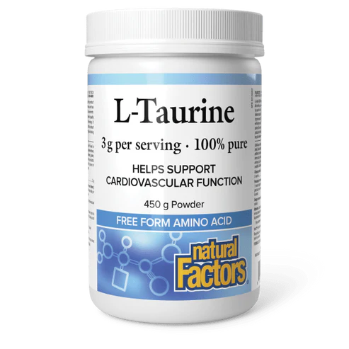 Natural Factors L-Taurine 3g 450g