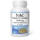 Natural Factors N-Acetyl-L-Cysteine 1000mg 90 Tablets
