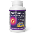 Natural Factors Nattokinase 100mg 60 Veg Capsules