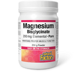Natural Factors Magnesium Bisglycinate Pure 200mg 290g