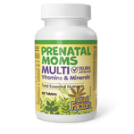 Natural Factors Prenatal Moms Multi Vitamins & Minerals Big Friends 60 Tablets