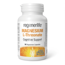 Natural Factors RegenerLife Magnesium L-Threonate 90 Veg Capsules - Non-GMO and Canadian Owned
