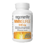 Natural Factors RegenerLife NMNSurge 500mg 30 Veg Capsules