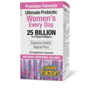 Natural Factors Women’s Every Day Probiotic 25 Billion 30 Veg Capsules