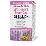 Natural Factors Women’s Every Day Probiotic 25 Billion 30 Veg Capsules