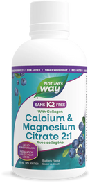 Nature's Way Cal Mag No-K2 Liquid Blueberry 500mL